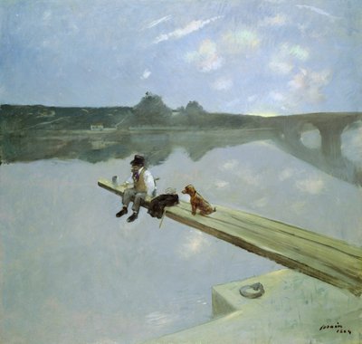 O pescador, 1884 de Jean Louis Forain